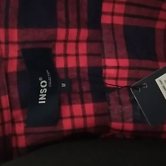 LS Pearl Snap ButtonClosure Flannel Shirt Black - Picture 8 of 12